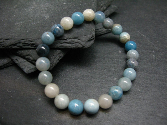 Trolleite Genuine Bracelet ~ 7 Inches ~ 8mm Round Beads