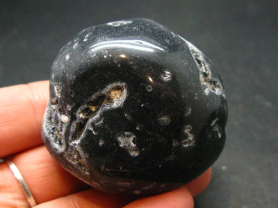 Cintamani Pearl of Fire Tumbled Stone from Indonesia - 1.9" - 83.65 Grams