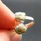 Phenakite Phenacite Crystal Silver Ring From Brazil - Size 7 - 2.19 Grams