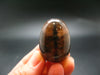 Chiastolite Variety of Andalusite Egg from China - 1.3"