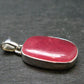 Rare Rhodochrosite Sterling Silver Pendant From Argentina - 1.2" - 5.80 Grams
