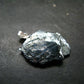 Large Hematite Silver Pendant from Brazil - 1.2" - 5.36 Grams