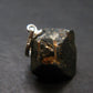 Magnetite Crystal Silver Pendant From Bolivia - 0.8" - 3.27 Grams