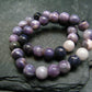 Tiffany Stone Violet Opal Genuine Bracelet ~ 7 Inches ~ 6mm Round Beads
