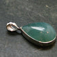 Extremely Rare Grandidierite Silver Pendant From Madagascar - 1.1" - 3.91 Grams