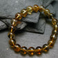 Citrine Genuine Unheated Bracelet ~ 7 Inches ~ 10mm Round Beads