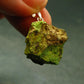 Gaspeite Silver Pendant From Australia - 0.9" - 4.39 Grams