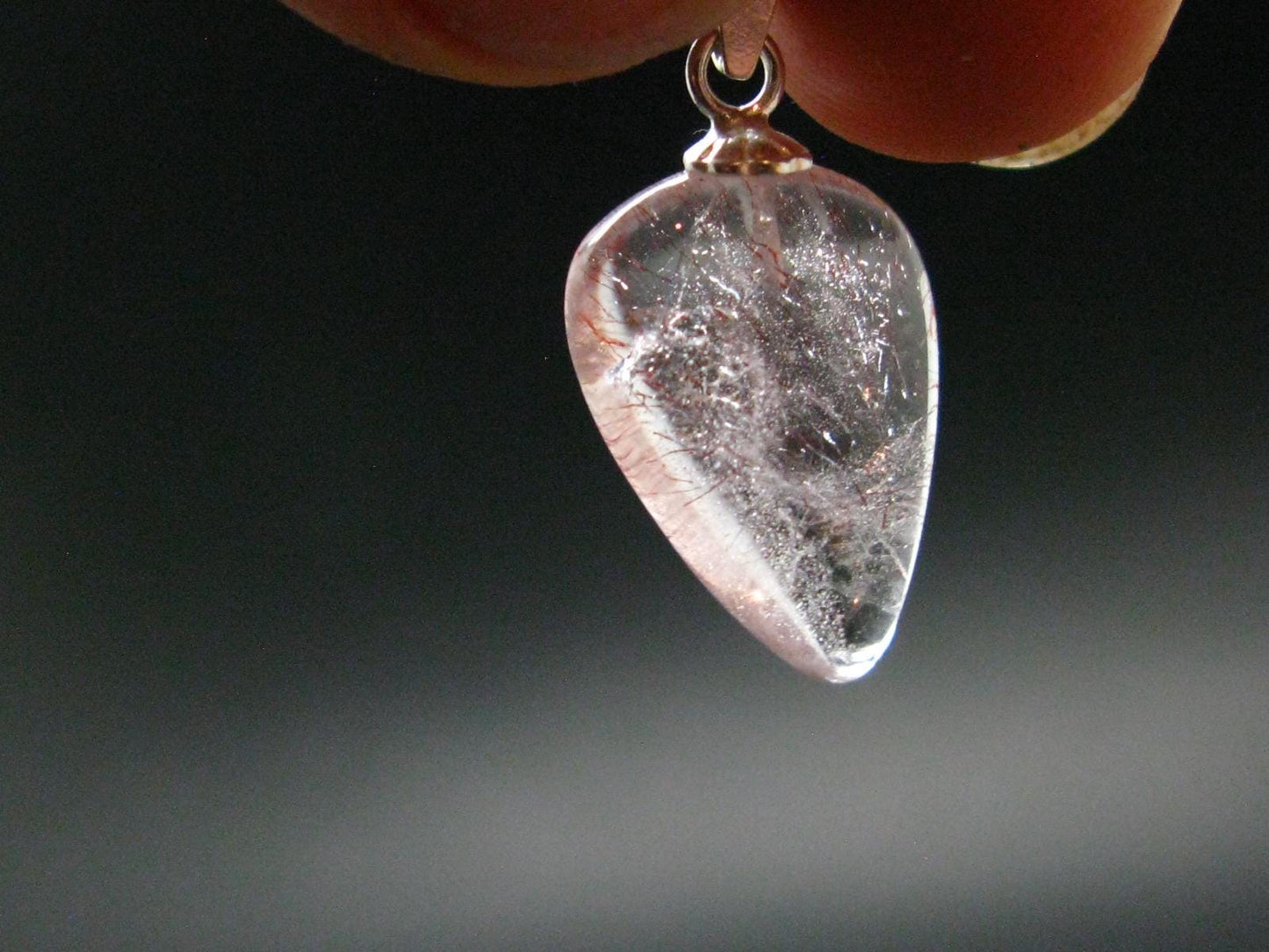 Lepidocrocite Pendant From Brazil - 0.9" - 1.34 Grams