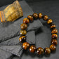 Tiger Eye Genuine Bracelet ~ 7 Inches ~ 10mm Round Beads