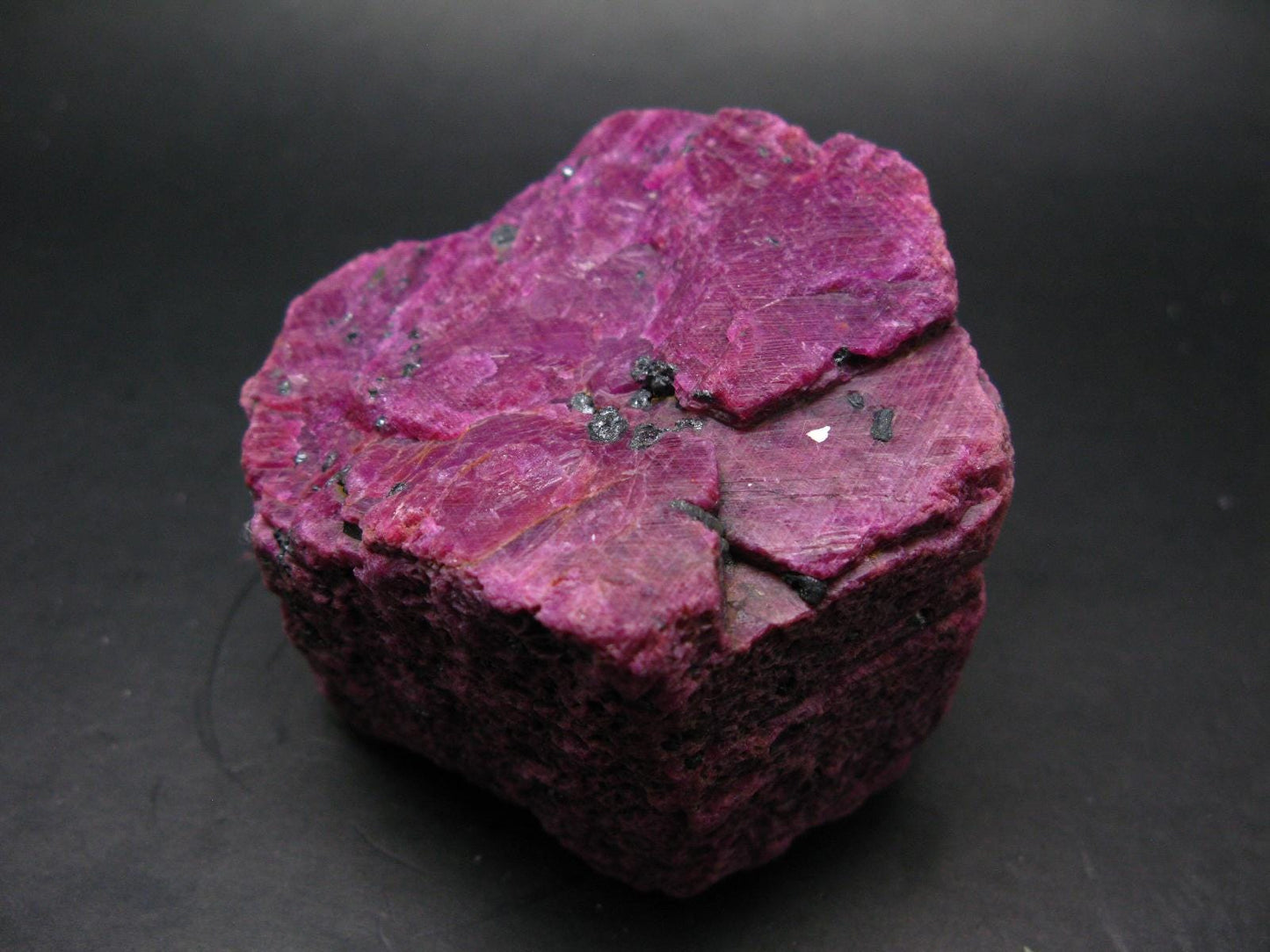 Genuine Ruby Corundum Crystal from India - 850 Grams - 3.5"