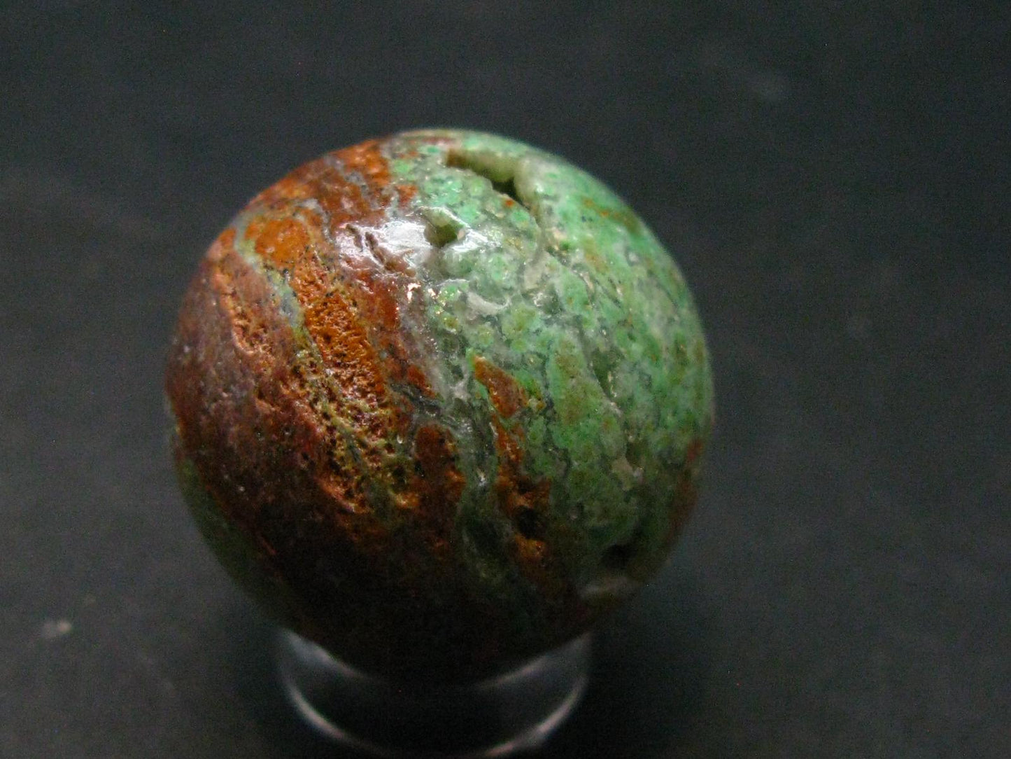 Rare Green Smithsonite Sphere Ball from Namibia - 10.9" - 17.84 Grams