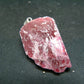 Rare Raw Rhodonite Silver Pendant From Brazil - 1.3"
