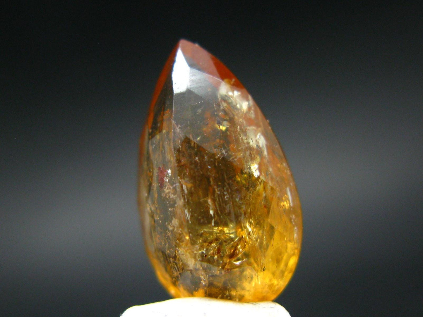 Gem Imperial Topaz Cut Stone From Brazil - 10.15 Carats