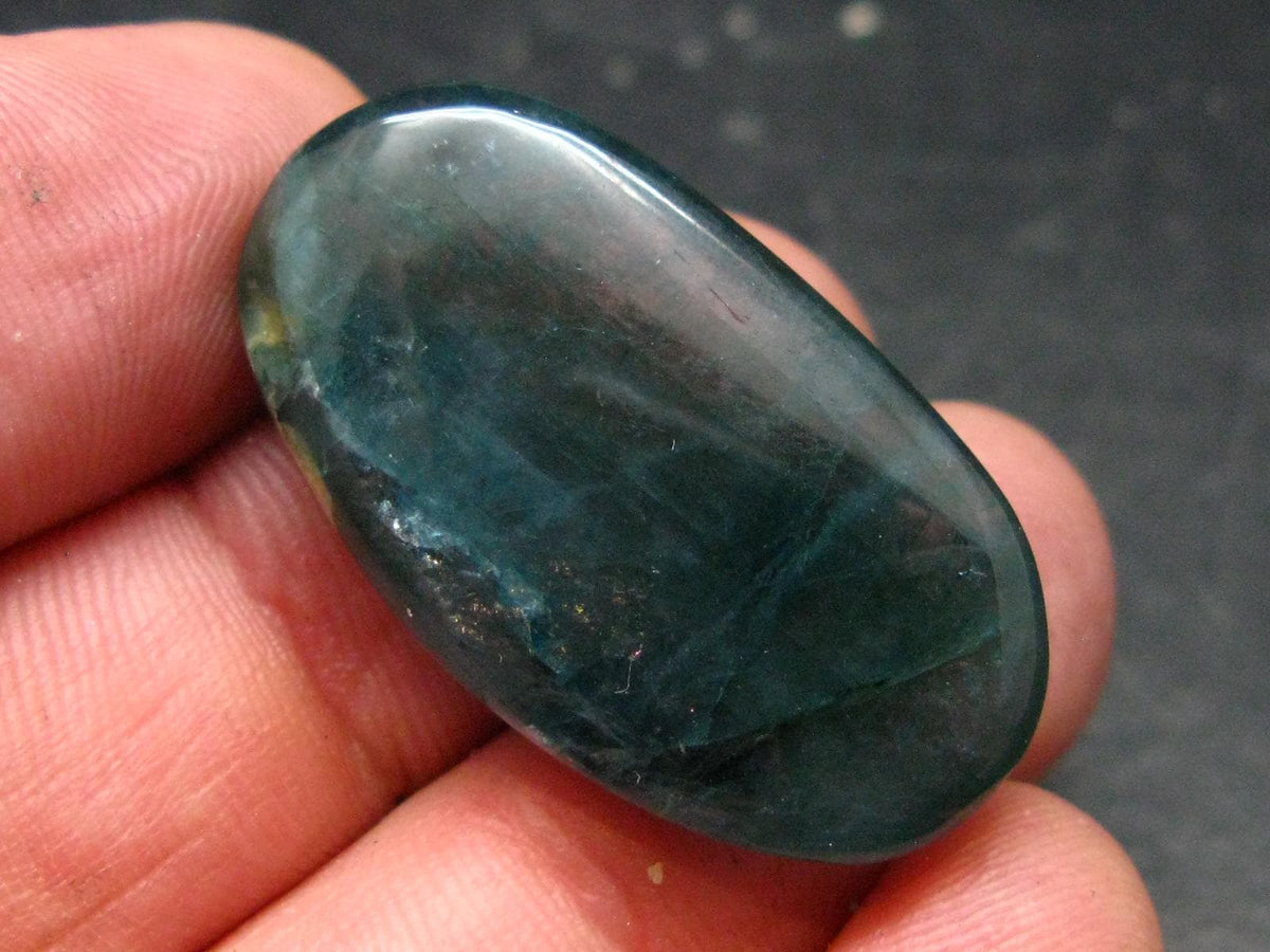 Extremely Rare Tumbled Grandidierite Stone From Madagascar - 1.3" - 41.35 Carats