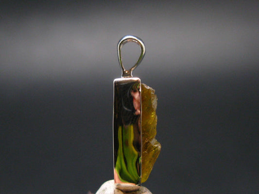 Zincite Zinkite Crystal 925 Silver Pendant From Poland - 0.9" - 3.24 Grams