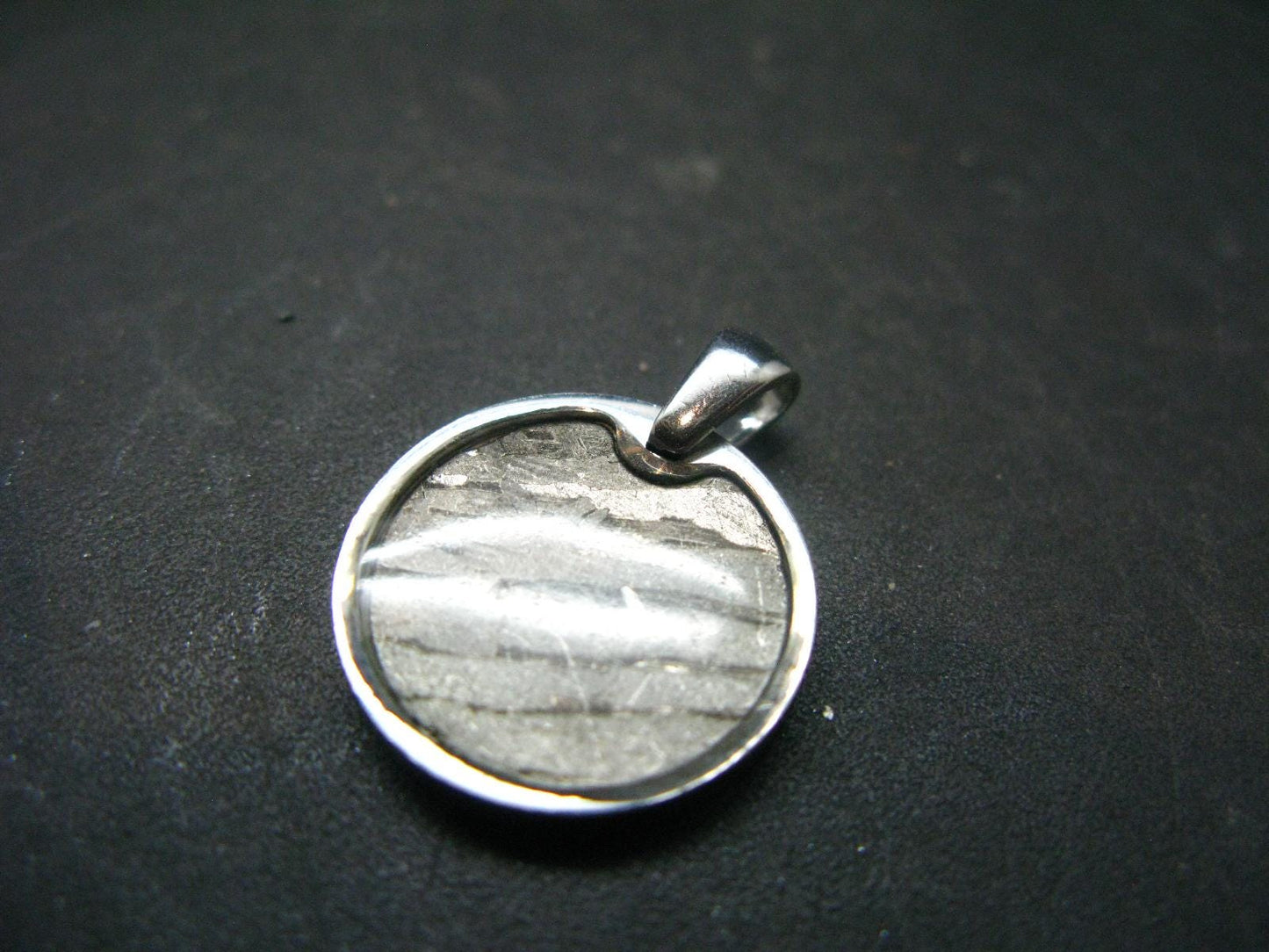 Muonionalusta Meteorite Pendant from Sweden - 2.3"