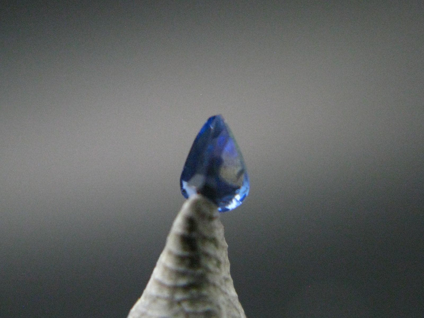 Gem Benitoite Cut Stone From California - 0.06 Carats - 2.8x2.0mm