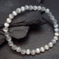 Selenite Genuine Bracelet ~ 7 Inches ~ 6mm Round Beads