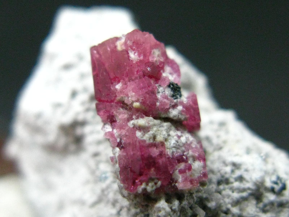 Rare Gem Bixbite Red Emerald Beryl Cluster From Utah USA - 1.3" - 5.61 Grams