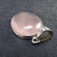 Symbol of Love and Beauty!! Natural Rose Quartz Pendant In 925 Silver From Brazil - 1.3" - 5.84 Grams