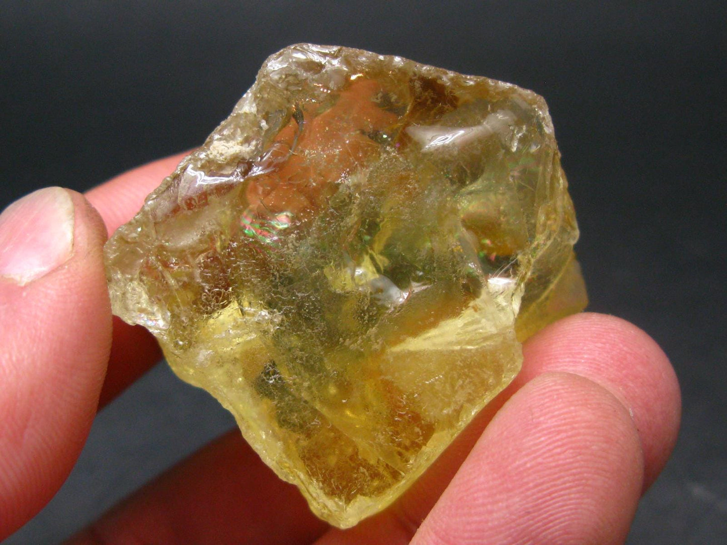 Heliodor (Yellow Beryl) Polished Gem Crystal from Brazil - 53.49 Grams - 1.8"
