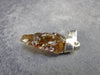 Natural Unheated Citrine Sterling Silver Pendant from Zambia - 1.3" - 2.66 Grams