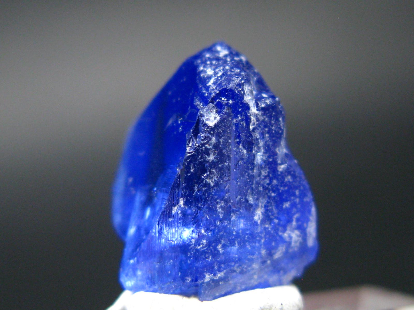 Fine Gem Tanzanite Zoisite Crystal From Tanzania - 10.40 Carats - 0.6"