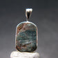 Alexandrite Chrysoberyl Crystal Silver Pendant From Zimbabwe - 0.8" - 1.61 Grams