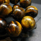 Tiger Eye Genuine Bracelet ~ 7.5 Inches ~ 18mm Round Beads