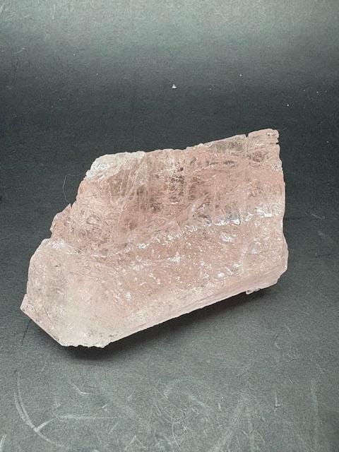 Gem Pink Morganite (Beryl) Crystal From Brazil - 3.9" - 230.7 Grams