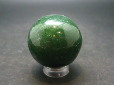 Nephrite Jade 1.2" Sphere Ball From Canada - 54.14 Grams