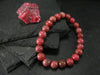 Rhodonite Genuine Bracelet ~ 7 Inches ~ 10mm Round Beads