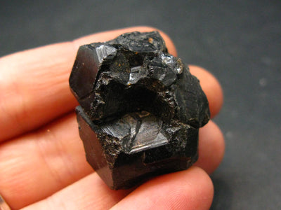 Black Melanite Andradite Garnet Crystal From Tanzania - 1.2" - 34.81 Grams