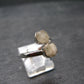 Phenakite Phenacite Crystal Silver Ring From Russia - Size 7 - 2.48 Grams