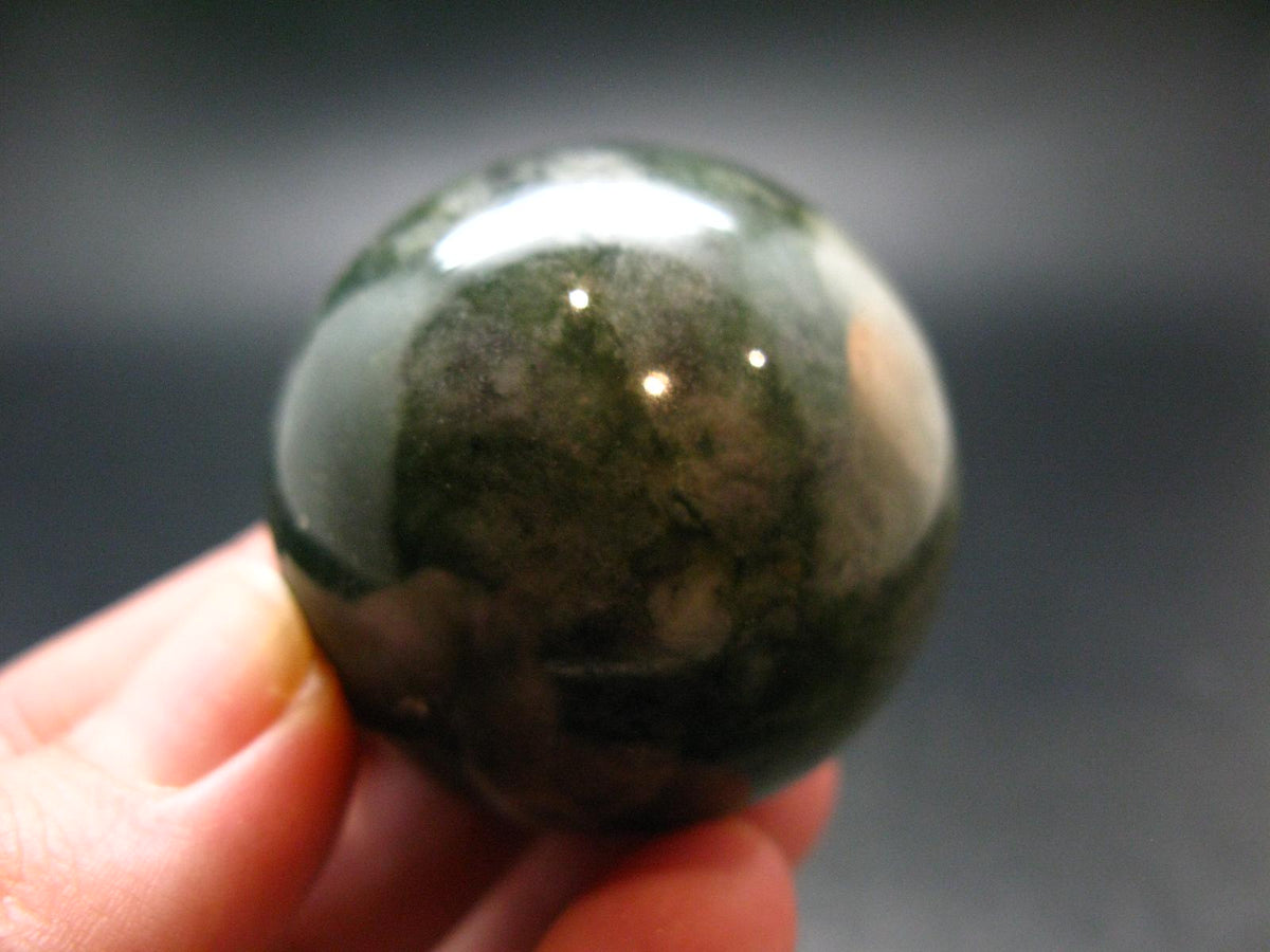 Nephrite Jade 1.5" Sphere Ball from Canada - 101.79 Grams