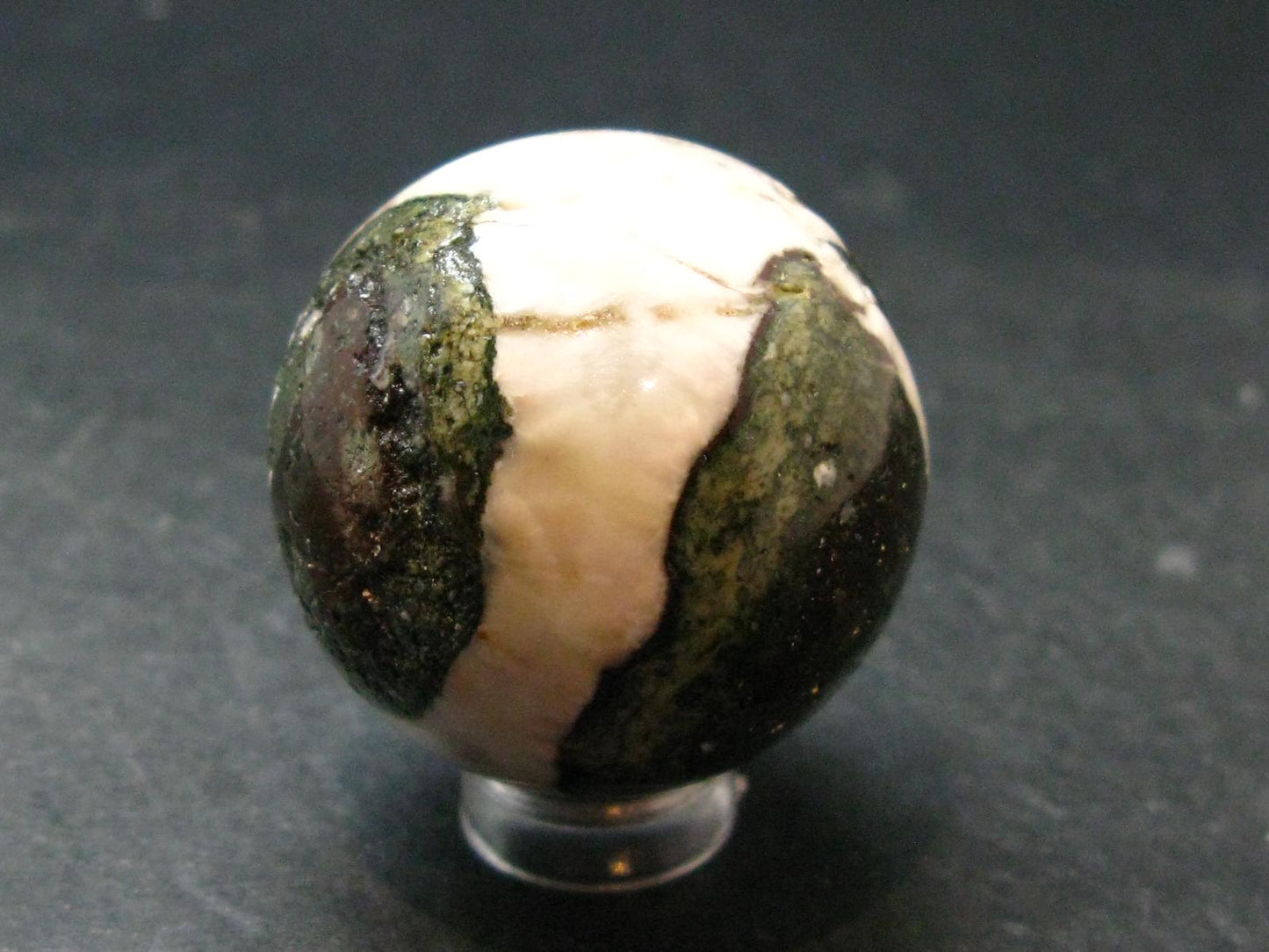 Natrolite Sphere Ball From Indonesia - 1.4" - 47.63 Grams