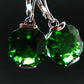 Helenite Gaia Stone Gem Sterling Silver Earrings From Washington - 7.10 Carats
