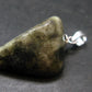 Phenakite Phenacite Tumbled Silver Pendant from Russia - 1.1" - 5.47 Grams