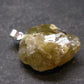 Rare Titanite Sphene Crystal Silver Pendant From Tanzania - 1.0" - 4.47 Grams