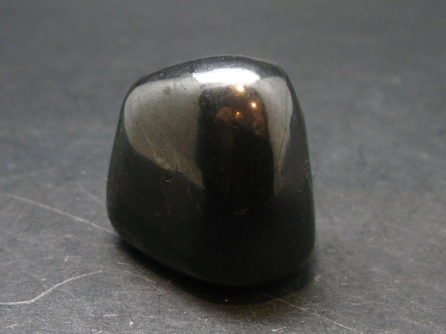 Elite Shungite Tumbled Piece from Russia - 1.1" - 24.49 Grams