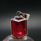 Rhodochrosite Sterling Silver Pendant From Alma Colorado - 0.9" - 2.97 Grams