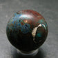 Quantum Quattro Sphere - Malachite Shattuckite Chrysocola Dioptase - 1.1" - 31.88 Grams