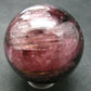 Red Tourmaline Rubellite Sphere Ball From Russia - 1.6" - 94.29 Grams