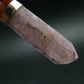 Gem Kunzite Spodumene Pendant in SS From Afghanistan - 1.8" - 6.87 Grams