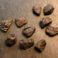 Lot of 10 Rare Alexandrite Chrysoberyl Crystals From Brazil - 41.01 Carats