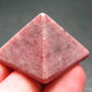 Rare Red Thulite Pyramid From Norway - 1.1" - 18.57 Grams
