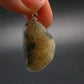 Phenakite Phenacite Tumbled Silver Pendant From Russia - 1.3" - 7.77 Grams