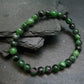 Ruby in Zoisite Genuine Bracelet ~ 7 Inches ~ 6mm Round Beads