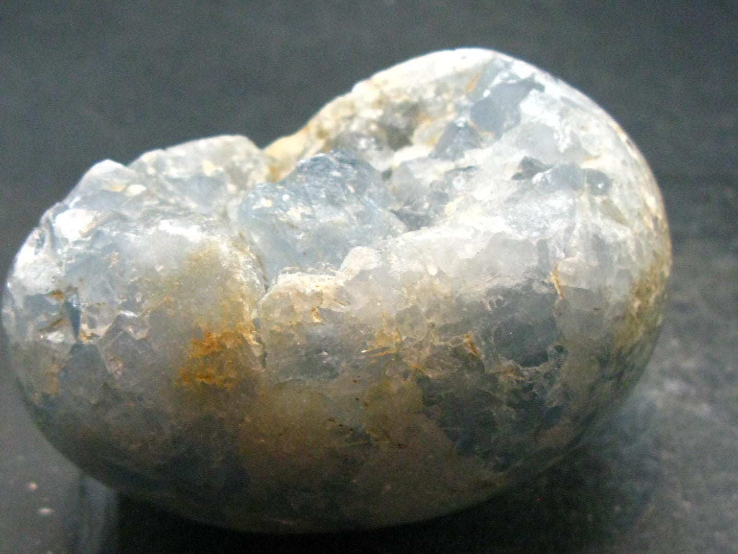 Natural Sky Blue Celestite Celestine Egg from Madagascar - 2.8"