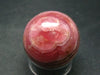 Rhodochrosite Sphere Ball from Argentina - 1.4" - 97.8 Grams